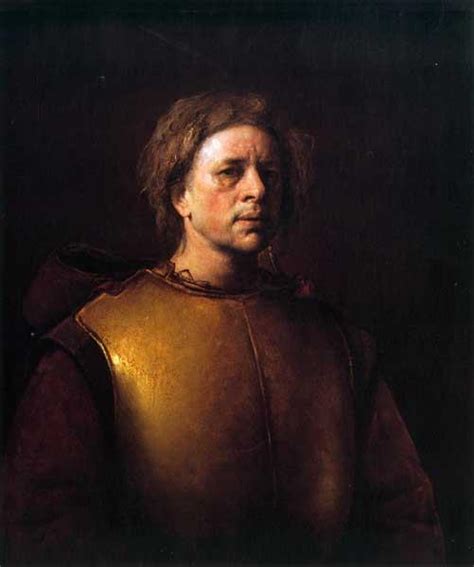 Self Portrait In Armour Odd Nerdrum