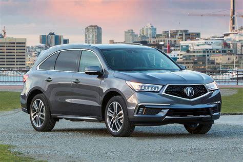 2018 Acura Mdx Sport Hybrid New Car Review Autotrader