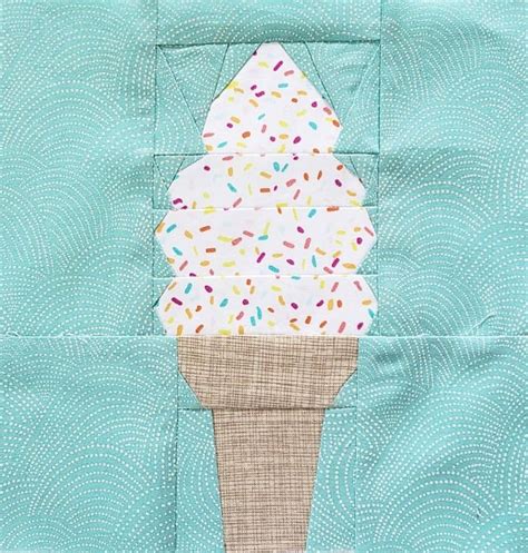 Soft Serve Ice Cream Cone Pattern Etsy