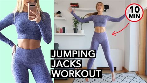 Jumping Jack Weight Loss Workout 10 Mins Youtube