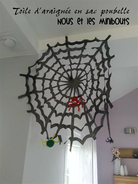 Toile D'araignée Halloween A Faire Soi Meme - Activités pour Halloween - Nous et les minibouts | Toile d'araignée