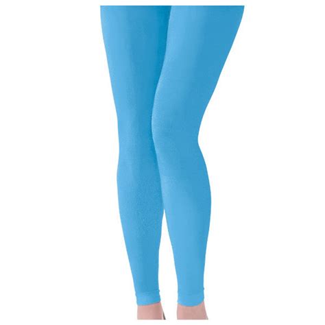 Light Blue Footless Spirit Tights Party Time Inc