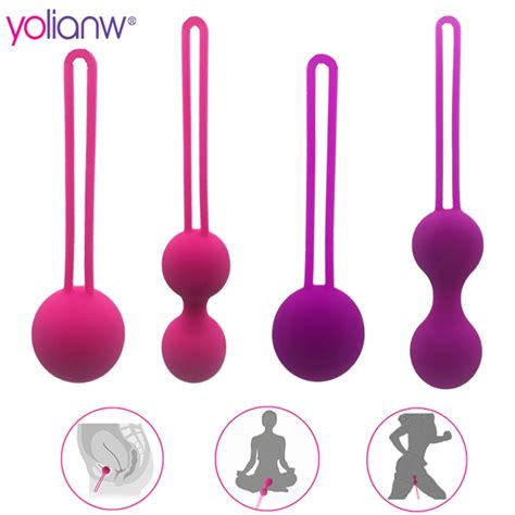 Pcs Kegel Balls Smart Love Ball For Vaginal Tight Exercise Machine Vibrators Ben Wa Balls Of