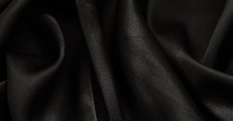 Rippled Black Fabric · Free Stock Photo