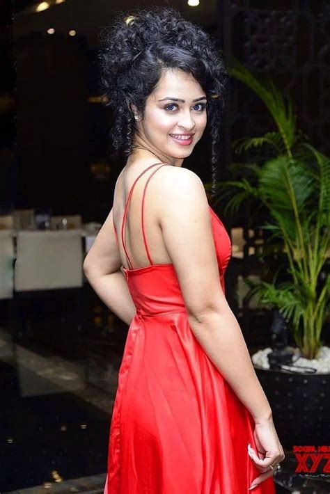 anketa maharana apsara rani beautiful face indian model and actress halter dress backless