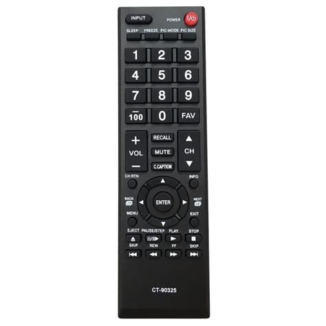 New Télécommande De Remplacement Pour Toshiba Lcd Tv Ct 90325 40e210u