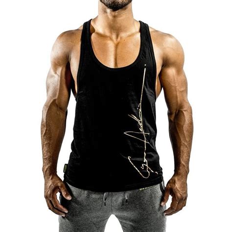 Fashion Design Brand Cotton Printing Muscle Mens Tank Tops Men