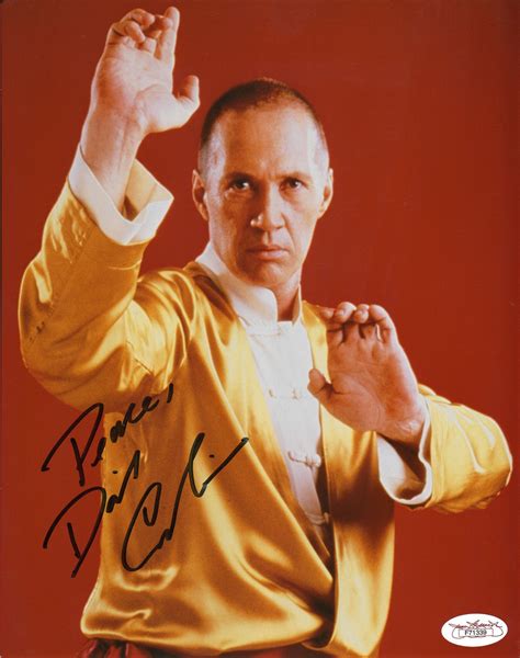 Lot Detail David Carradine In Person Signed 8 X 10 Color Photo From