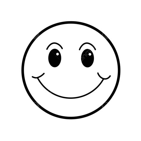 Clipart Smile Face Simple Smiley Face Black And White Outline Sketch