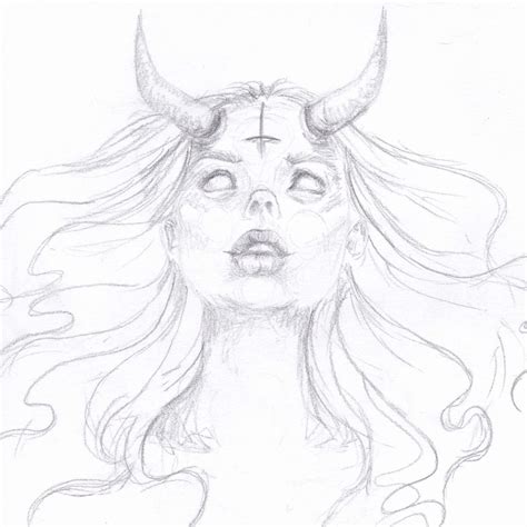 Demon Girl Drawings