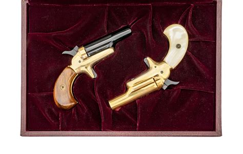 Colt Lord And Lady Cased Set 22 Short Derringers C18434
