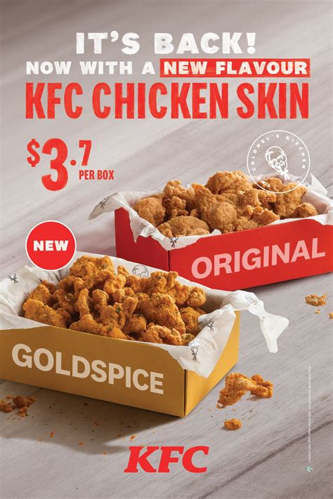 Kfc Spore To Bring Back Chicken Skin In New Salted Egg Goldspice