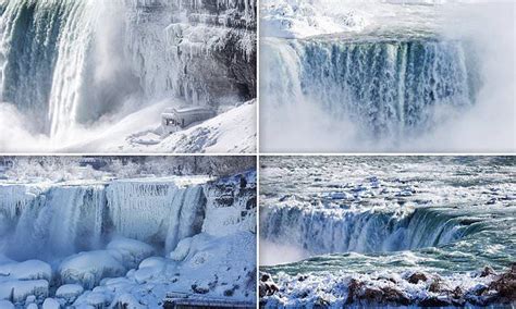 Niagara Falls Freezes Over As Deadly Polar Vortex Hits The Northeast Niagara Falls Frozen