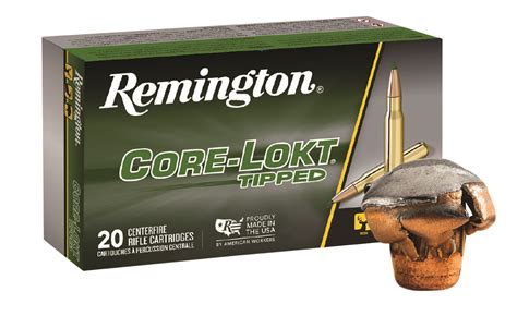 Remington Ammunition 29037 Core Lokt Tipped 30 06 Springfield 180 Gr