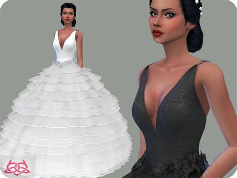 Lana Cc Finds Wedding Dress 16 Original Mesh Sims 4 Wedding Dress