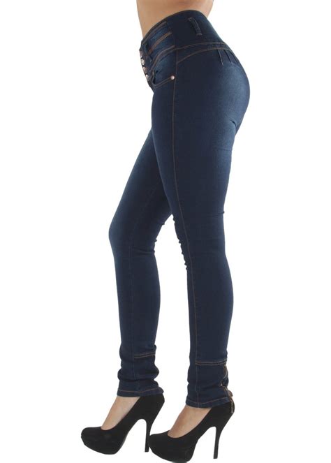 Plus Size Butt Lifting Levanta Cola High Waist Skinny Jeans