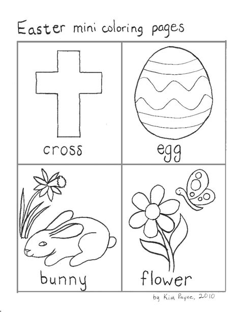 Confessions Of A Sewciopath Mini Coloring Pages Easter Colouring