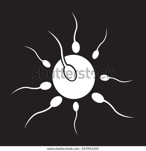 Human Sperm Cell Icon Stock Vector Royalty Free 263962265 Shutterstock