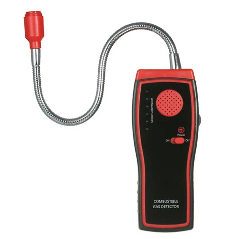 Kkmoon Handheld Combustible Gas Detector With Sound Light Alarm Digital
