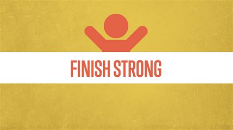 Finishing (whisky), in the distillation of scotch. Finish Strong - YouTube