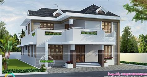 Bougainvillea is sustainable in terms of material, design and longevity. Classical style elegant villa home - Kerala home design ...