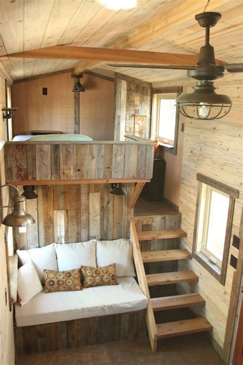 A Beautiful Custom Rustic Home From Simblissity Tiny Homes Made From A