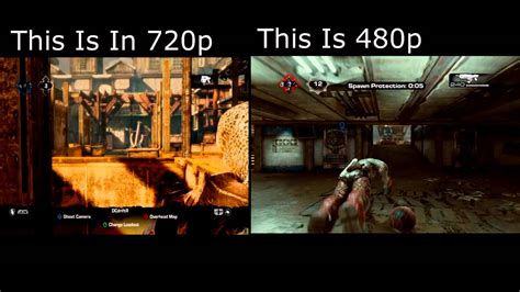 Gears 720p To 480p Comparison With Com Youtube