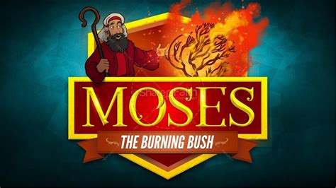 Exodus 3 Moses And The Burning Bush Kids Bible Stories Clover Media