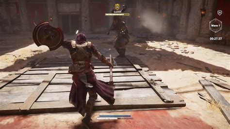Assassin S Creed Origins Slaver Boss Arena Fight P Fps Youtube
