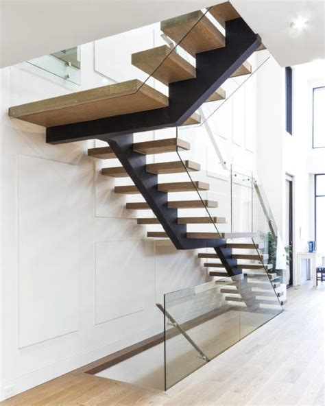 Mrail Modern Stairs Mono Stringer Stairs Staircase Design Stair