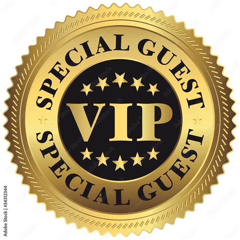 Vip Special Guest Stock Illustration Adobe Stock