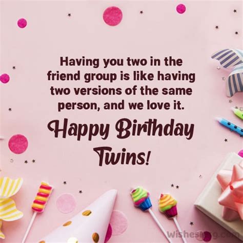 Birthday Wishes For Twins Happy Birthday Twins Wishesmsg 2022