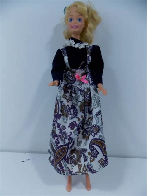 Vintage 1966 Barbie Doll Blonde Hair Blue Eyes By Mattel 1966 Malaysia 1500 Picclick