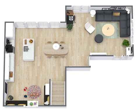 Open Kitchen Floor Plans Designs Floor Roma