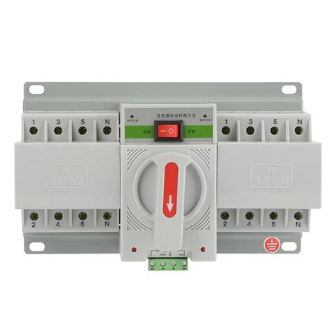 Buy 220v 63a 4p Dual Power Automatic Transfer Switch Mini Ats Dual