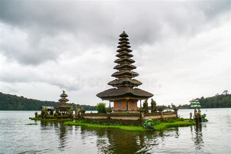 Pura Ulun Danu Bratan Hindu Water Temple In Bali Stock Image Image Of