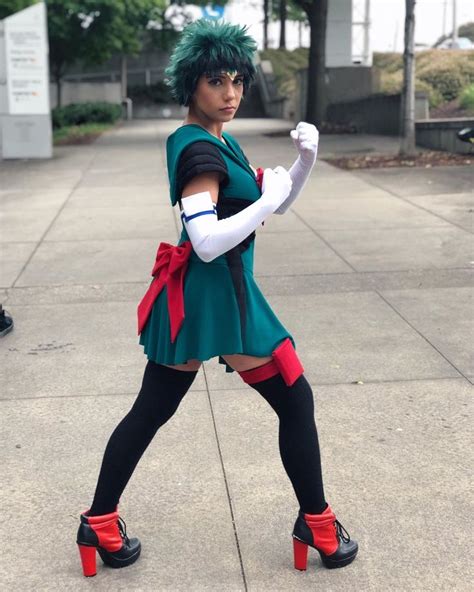 My Hero Academia Meets Sailor Moon With This Sailor Deku Cosplay