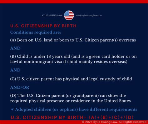 Us Citizenship By Birth Checklist N 600k Kylie Huang Law