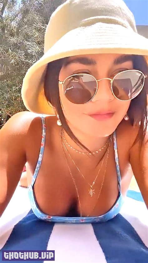 Vanessa Hudgens In A Mini Bikini On A Giant Inflatable Butterfly Photos On Thothub