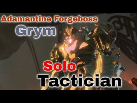 Baldur S Gate Adamantine Forge Boss Grym Solo Tactician Warlock Abjurer Wyll YouTube