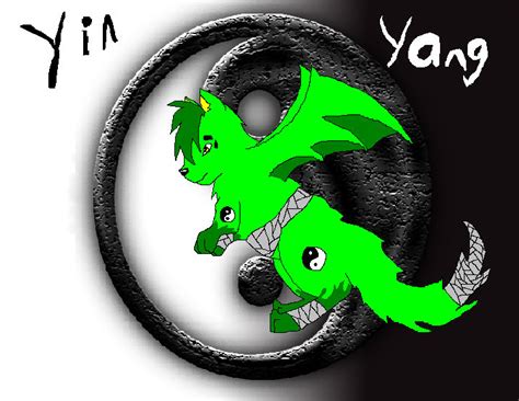 Yin Yang Character By Spotwolf On Deviantart