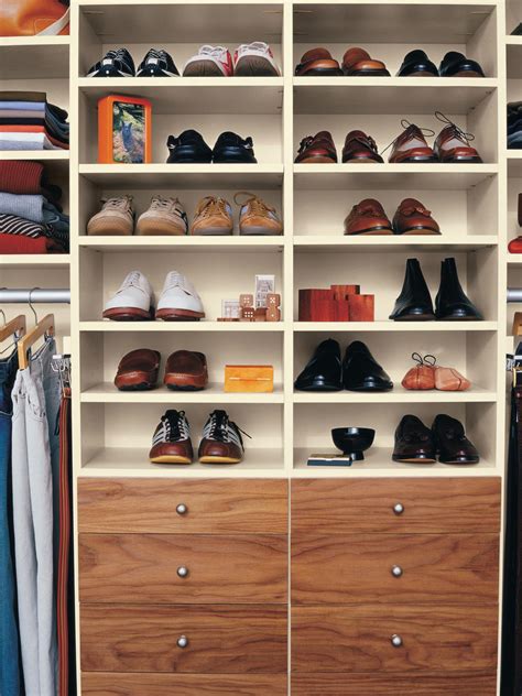 Random post of shoe rack designs for closet. Shoe Racks for Closets | HGTV