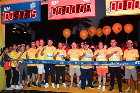 5.750 Pelari Ikuti BNI-UI Half Marathon 2023 di Kampus UI Depok