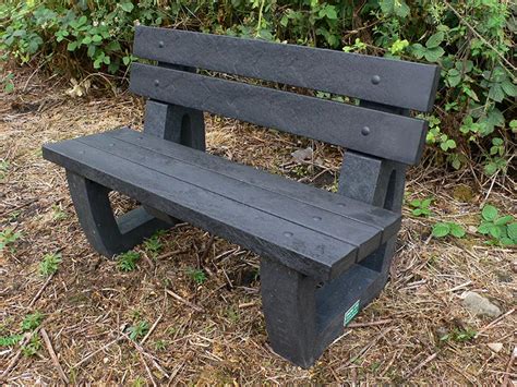 Recycled Plastic 2 Seater Gardenpark Bench Bradley