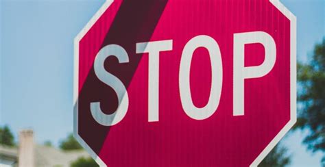 Beat Stop Sign Violations California Traffic Tickets