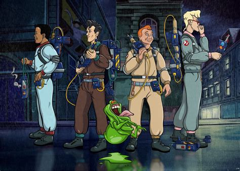 The Real Ghostbusters Fan Art Etsy