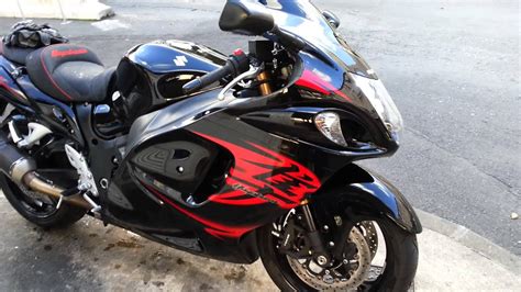 It immediately won acclaim as the world's fastest production motorcycle. 2010 Hayabusa Akrapovic exhaust no db killer - YouTube