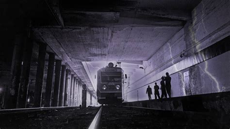 Free Images Light Railroad Night Tunnel Subway Transport Train