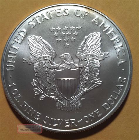 1999 Liberty American Silver Eagle 999 Fine Silver Coin One Ounce Bullion