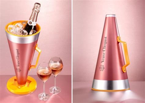 Declare your love with Veuve Clicquot Rosé Scream Your Love megaphone